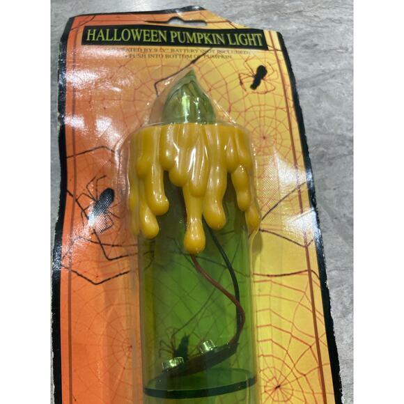 Vintage Halloween Pumpkin Spooky‎ Light Battery Operated LED Decoration NEW - Picture 5 of 7